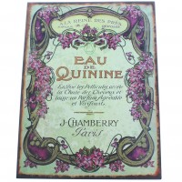 Plaques murales métal déco A La Reine Des Près 24 x 32 cm